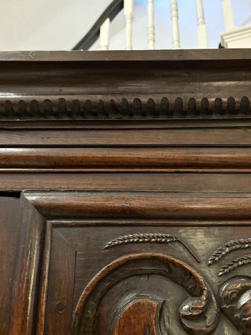 Magnificent Quality Late 17th Century Antique French Provincial Oak Armoire